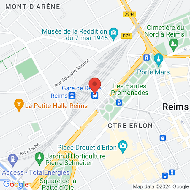 Reims map