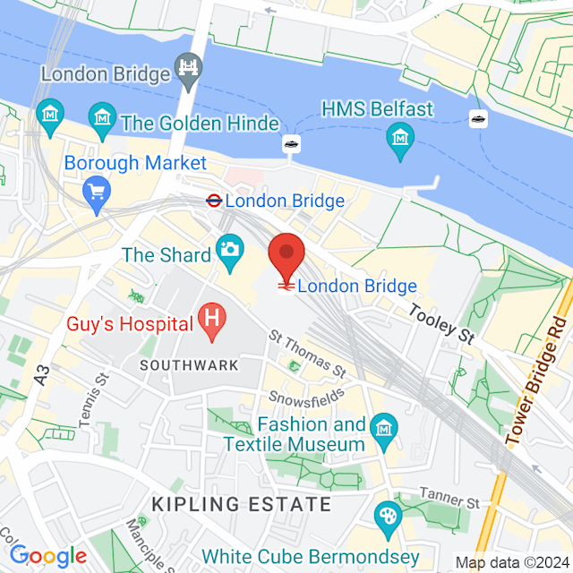 London Bridge map